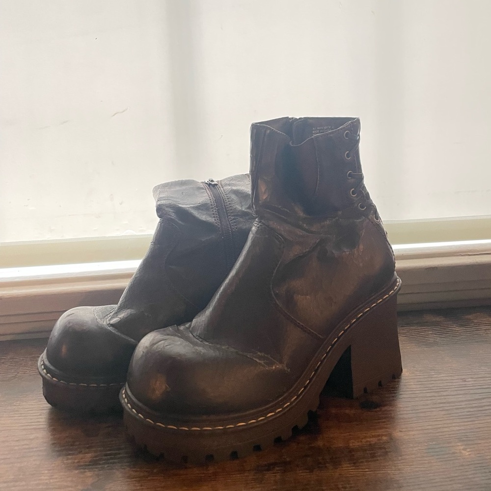 Choclate brown boots